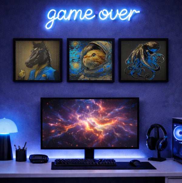 Blue Cosmos – 3 Poster Bundle