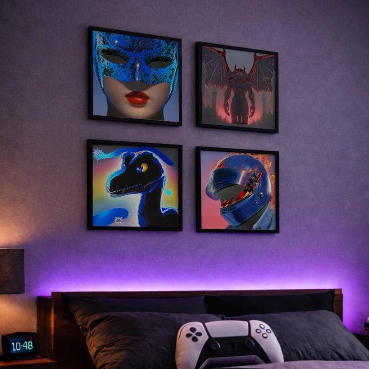 Neon Beasts – 4 Poster Bundle