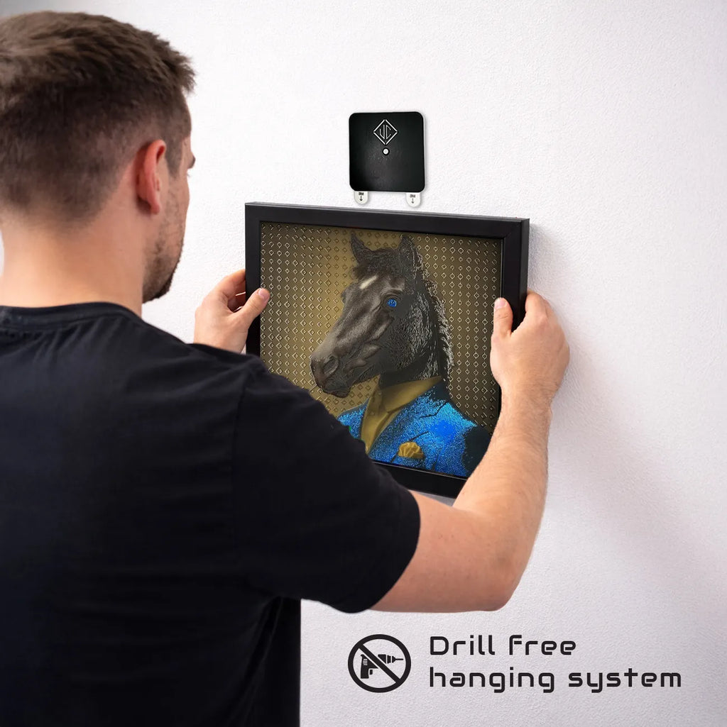 Blue Velvet Horse – Drop 01