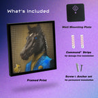 Blue Velvet Horse – Drop 01