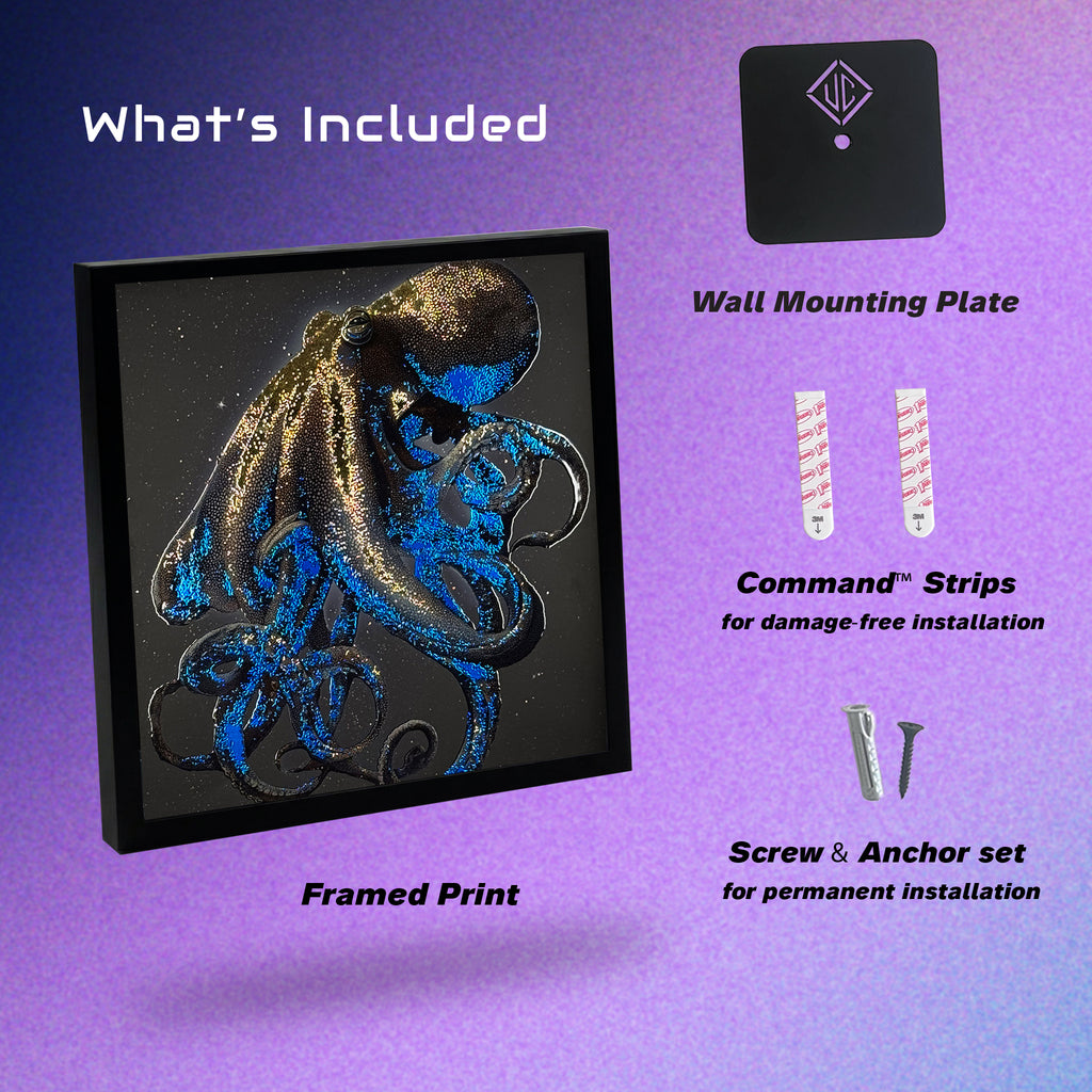 Blue Cosmos – 3 Poster Bundle